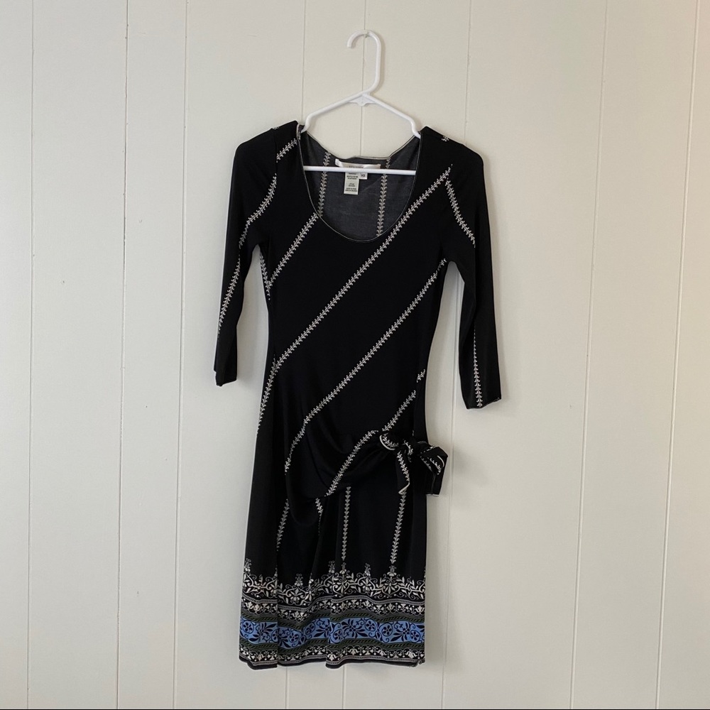 Black 3/4ths sleeve dress